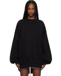 Rick Owens - Temple Hun Crewneck Sweatshirt - Lyst
