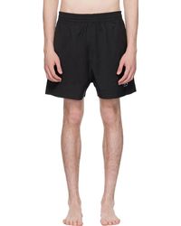 1017 ALYX 9SM - Black Embroidered Swim Shorts - Lyst