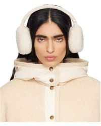 Moncler - Off- Teddy Ear Muffs - Lyst
