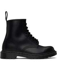 Dr. Martens - ブラック 1460 Mono スムースレザー ブーツ - Lyst
