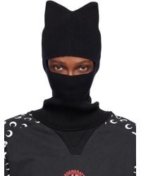Marine Serre - Merino Wool Knit Kawaii Balaclava - Lyst
