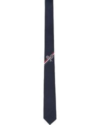 Thom Browne - Jacquard Tennis Icon Classic Tie - Lyst