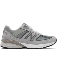 New Balance Made In Us 990 V5 Trainers - Grey