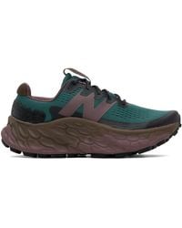 New Balance - Blue & Brown Cayl Edition Fresh Foam X More Trail V3 Sneakers - Lyst