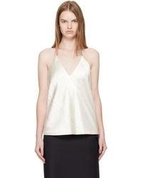 Sportmax - Off- Lingerie Top - Lyst