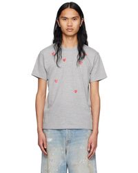 COMME DES GARÇONS PLAY - Many Heart T-Shirt - Lyst