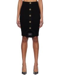 Balmain - Optical Illusion Ribbed Knit Miniskirt - Lyst