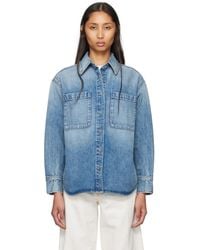 SLVRLAKE Denim - Overland Denim Shirt - Lyst