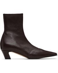 KHAITE - Nevada Stretch Low Boots - Lyst
