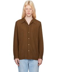 メンズ Séfr ブラウン Myles オーバーシャツ ブラック | Lyst メンズ Séfr ブラウン Myles オーバーシャツ ブラック | Lyst