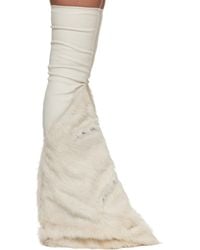 Rick Owens - Off- Temple Cargo Fetish Sneaks Tall Boots - Lyst