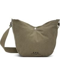 A.P.C. - Journal Satchel - Lyst