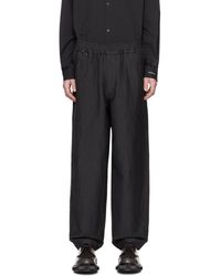 Undercover - Black O-ring Trousers - Lyst