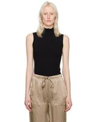 6397 - Half Zip Tank Top - Lyst