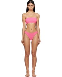 【関税込み】Hunza G ブラック Shay ビキニ Shay bikini in black - Hunza G | Mytheresa