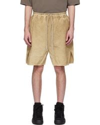 Rick Owens - Hollywood Long Boxers Butt Zipp Shorts - Lyst