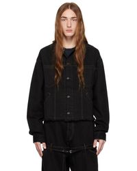 Jacquemus - Black Le Chouchou 'la Veste De Nîmes Criollo' Denim Jacket - Lyst