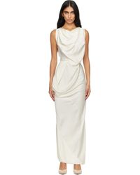 Vivienne Westwood - Off- Fond Maxi Dress - Lyst