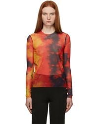 Marques'Almeida - Mesh Long Sleeve T-Shirt - Lyst