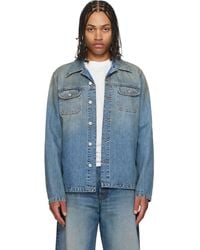 MM6 by Maison Margiela - Denim Trucker Jacket - Lyst