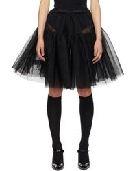 ShuShu/Tong Tulle Skirt - Black