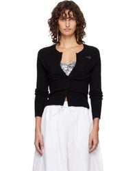 Simone Rocha - Embellished Relaxed Cashmere Cardigan - Lyst