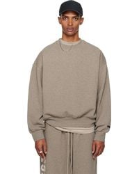 Fear Of God - Classic Fit Fleece Crewneck Sweatshirt - Lyst
