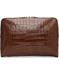 Tom Ford - Tan Minimal Laptop Pouch - Lyst