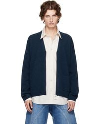 JW Anderson - V-Neck Zip-Up Cardigan - Lyst