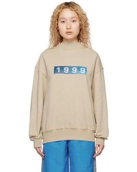 Song For The Mute - Ssense Exclusive ' 1999' Sweatshirt - Lyst