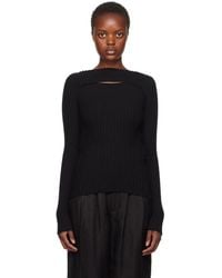 Anine Bing - Cutout Sweater - Lyst