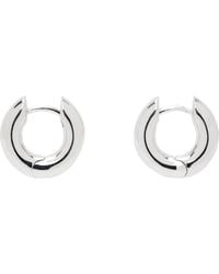 Sophie Buhai - Medium Bagel Hoop Earrings - Lyst