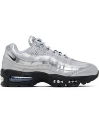 Nike - Baskets Air Max 95 Big Bubble Argentées - Lyst