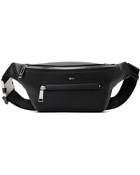 BOSS - Faux-Leather Belt Bag - Lyst