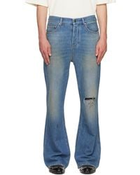 Amiri - Slash Bootcut Jeans - Lyst