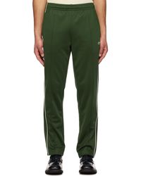 Lacoste - Pantalon De Survêtement Paris Vert En Piqué - Lyst