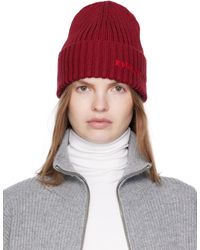 Ruslan Baginskiy - Monogram-Embroidered Wool Beanie - Lyst