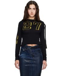 OTTOLINGER - Knit Strappy Longsleeve T-Shirt - Lyst