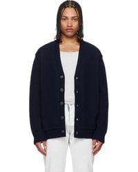 Maison Margiela - Elbow Patch Cardigan - Lyst