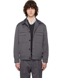 HUGO - Virgin Wool Jacket - Lyst