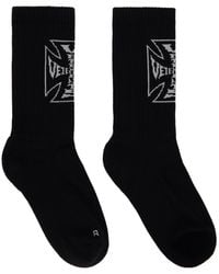 Vetements - Biker Cross Logo Socks - Lyst