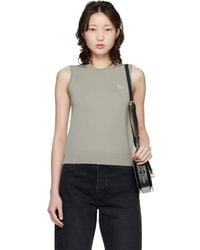Maison Kitsuné - Baby Fox Fine Merino Sweater Vest - Lyst