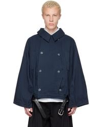 HODAKOVA - Double Breasted Upd Jacket - Lyst