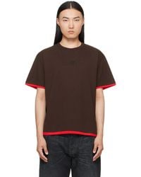 MM6 by Maison Margiela - Cotton Reversible T-Shirt - Lyst