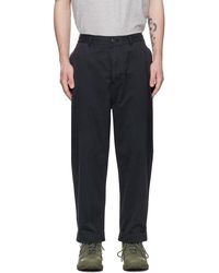 Barbour - Navy Baker Trousers - Lyst