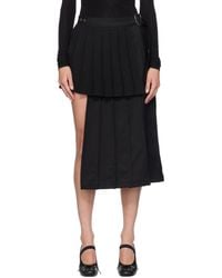 ANDERSSON BELL - Double Pleated Midi Skirt - Lyst