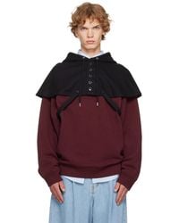 Dries Van Noten - Cape Hoodie - Lyst