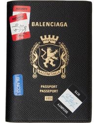 Balenciaga - Calfskin Passport Holder - Lyst