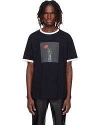 Ernest W. Baker - Rose Print T-Shirt - Lyst