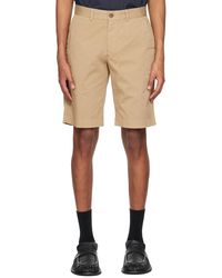 Sunspel - Tan Garment-dyed Shorts - Lyst